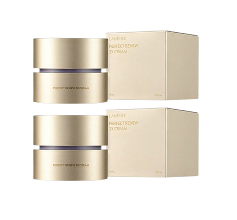 2 x LANEIGE Perfect Renew 3X Cream 50ml from Korea