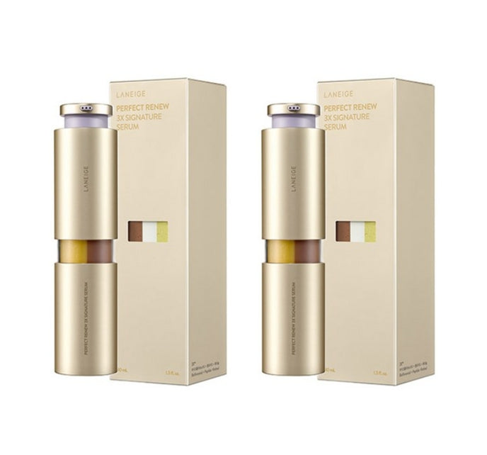 2 x LANEIGE Perfect Renew 3X Signature Serum 40ml