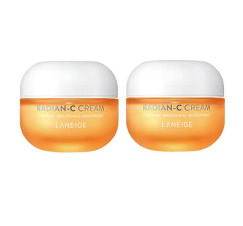 2 x LANEIGE Radian-C Cream 30ml