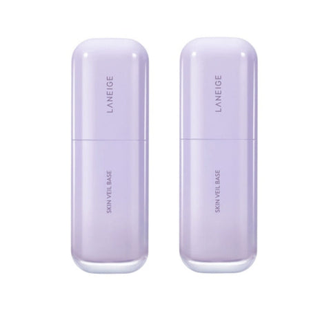 2 x LANEIGE Skin Veil Base 30ml 2 Colours