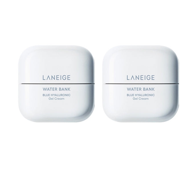 2 x LANEIGE Water Bank Blue Hyaluronic Gel Cream 50ml