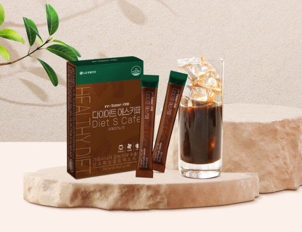 2 x LG H&H Vital Garden re:tune Diet S Cafe 14 Sticks from Korea
