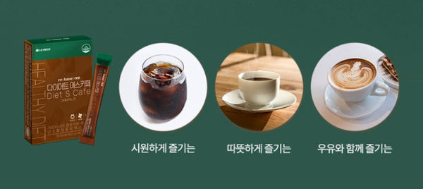2 x LG H&H Vital Garden re:tune Diet S Cafe 14 Sticks from Korea