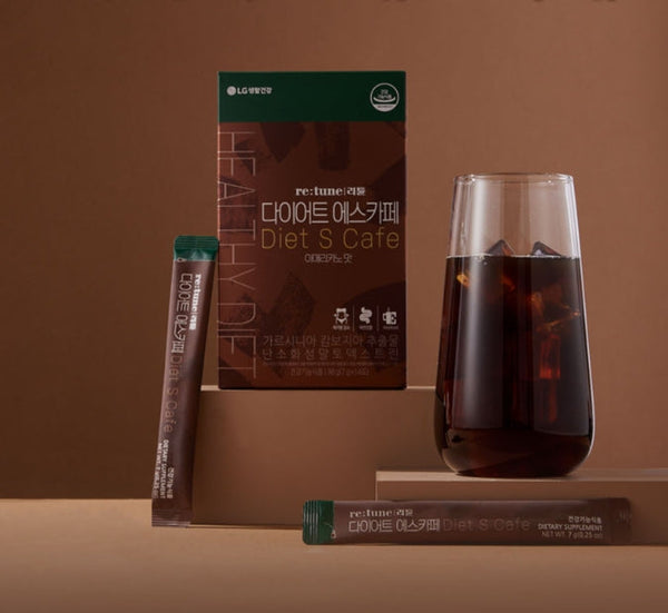 LG H&H Vital Garden re:tune Diet S Cafe 14 Sticks from Korea
