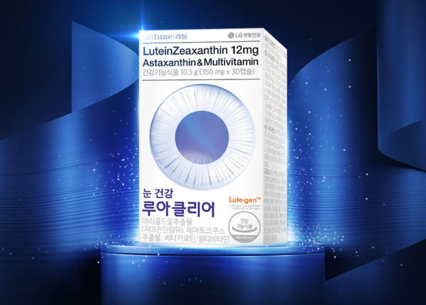 LG H&H Vital Garden re:tune Eye Health Lua Clear (30 Tablets) LuteinZeaxanthin, Astaxanthin & Multivitamin from Korea