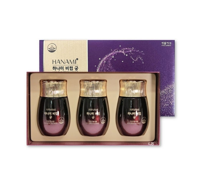 LG H&H Vital Garden HANAMI BCOM GUNG Set (3 Bottles) from Korea