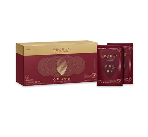 LG H&H Vital Garden JinHyoSam Hwha Gold,  Korean Red Ginseng Extract (60mL x 30ea) from Korea