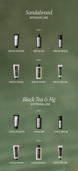 LONGTAKE Sandalwood Intensive Body Lotion 200ml + Hand Cream 50ml from Korea by Longtake