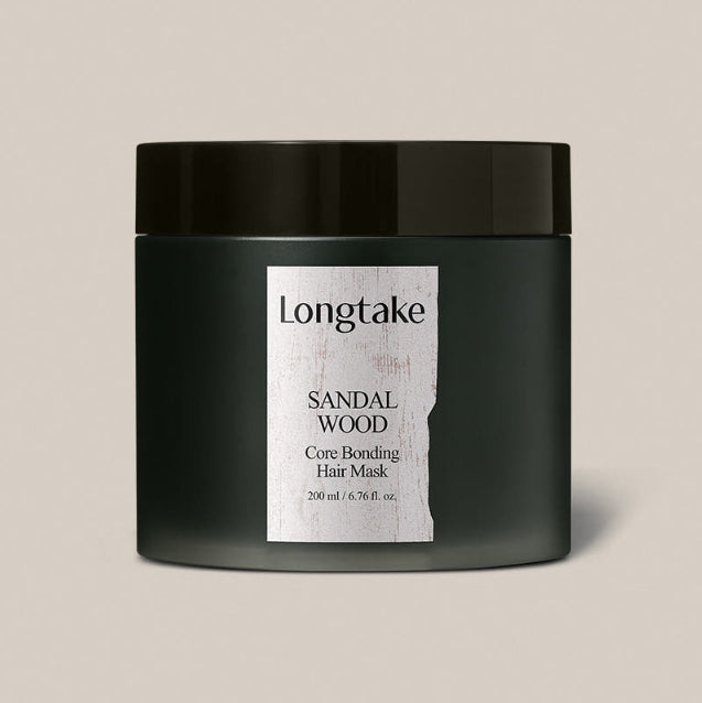LONGTAKE Sandalwood Gift Set (Shampoo 300ml + Hair Mask 200ml) from Korea