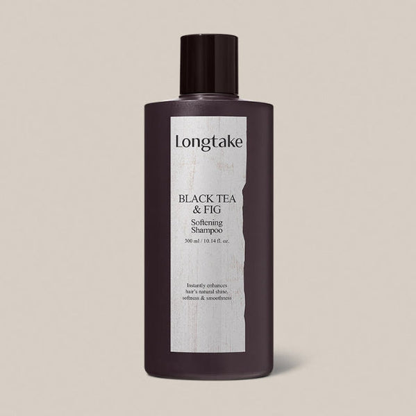 LONGTAKE Black Tea & Fig Gift Set (Shampoo 300ml + Hair Mask 200ml) from Korea