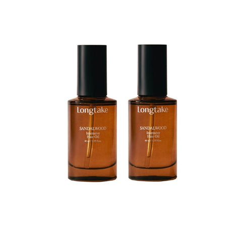 [NEW] 2 X LONGTAKE Sandalwood Intensive Hair Oil 40ml from Korea