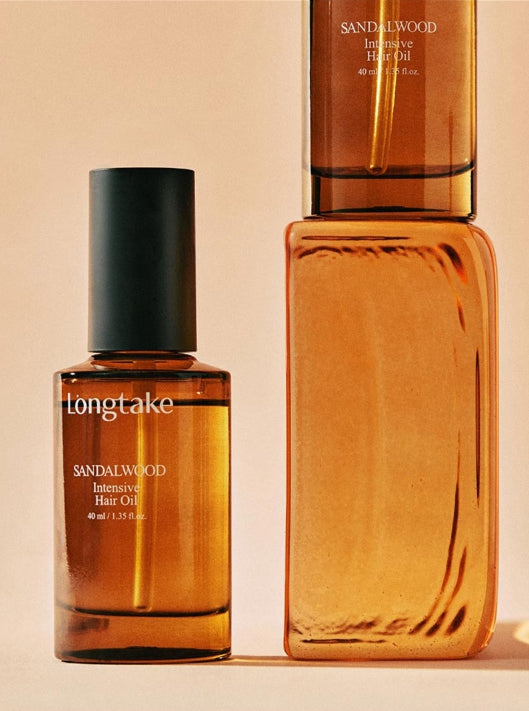 LONGTAKE Sandalwood Intensive Shampoo 300ml + Treatment 200ml + Hair Oil 40ml from Korea by Longtake