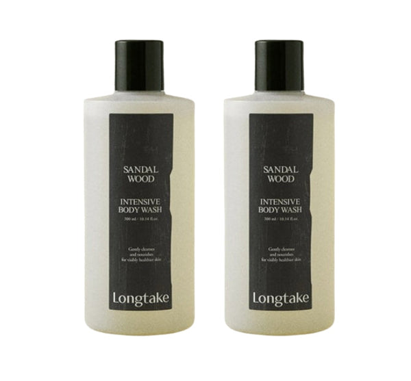 2 x LONGTAKE Sandalwood Body Wash 300ml from Korea by Longtake