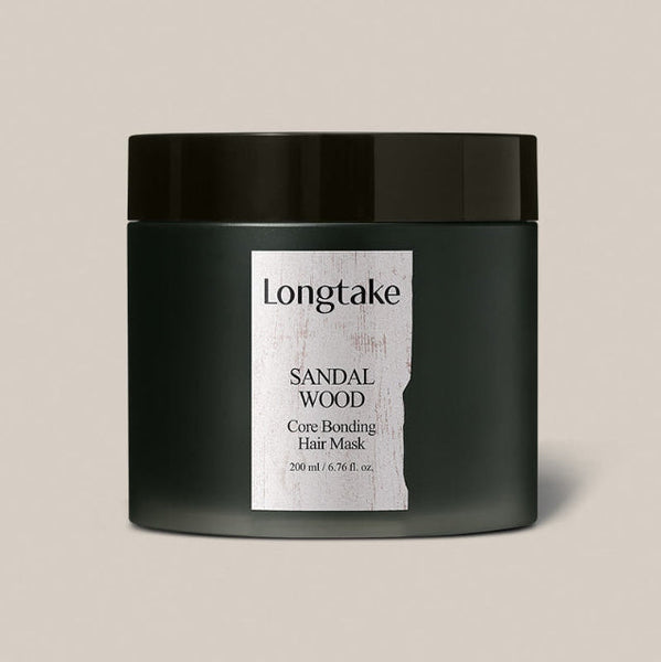 LONGTAKE Sandal Wood Intensive Hair Care Gift Set (Shampoo 300ml + Hair Mask 200ml) from Korea