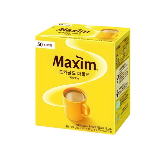 Maxim Mocha Gold Mild 50 Sticks from Korea by Maxim