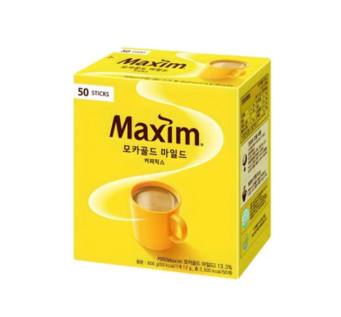 Maxim Mocha Gold Mild 50 Sticks from Korea by Maxim