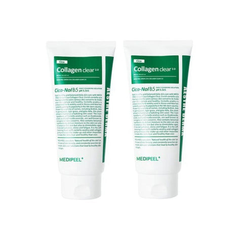 2 X MEDI-PEEL Green Cica Collagen Clear Gel Cleanse 2.0 300ml from Korea by MEDI-PEEL
