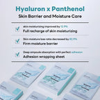 10 x MEDIHEAL Derma Synergy Wrapping Mask - Moisture (Hyaluron x Panthenol) from Korea