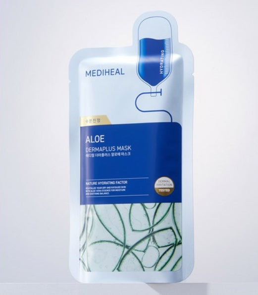 20 x MEDIHEAL Dermaplus Aloe Mask from Korea