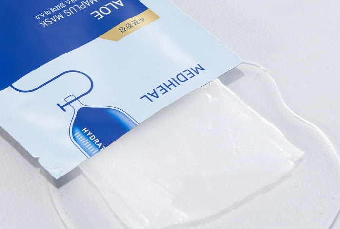 20 x MEDIHEAL Dermaplus Aloe Mask from Korea