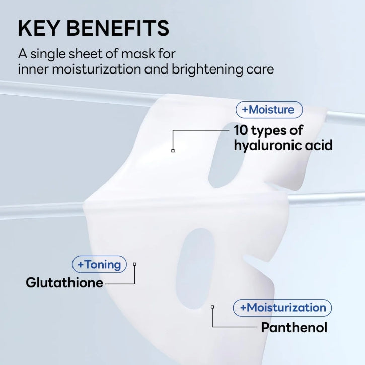 10 x MEDIHEAL Hyper Hyaluronate Mask from Korea