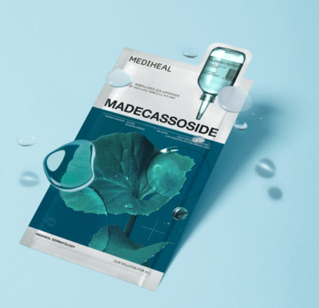 30 x MEDIHEAL Madecassoside Essential Mask Blemish Repair from Korea