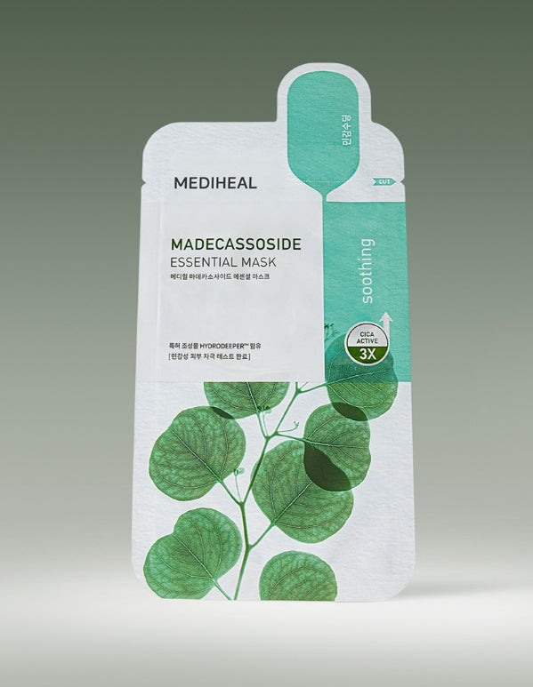 10 x MEDIHEAL Madecassoside Essential Mask from Korea