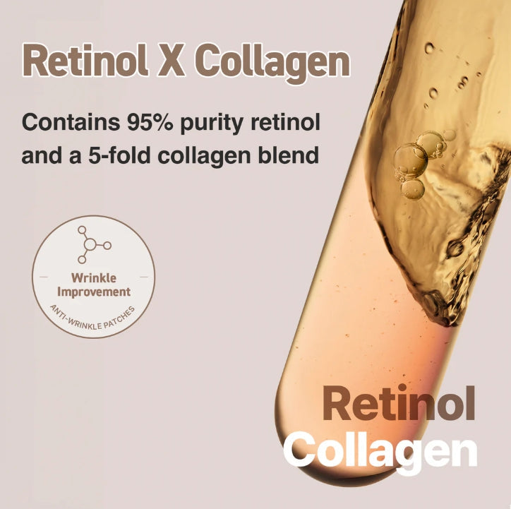 2 x MEDIHEAL Retinol Collagen Eye Ampoule Patch 60 Patches from Korea