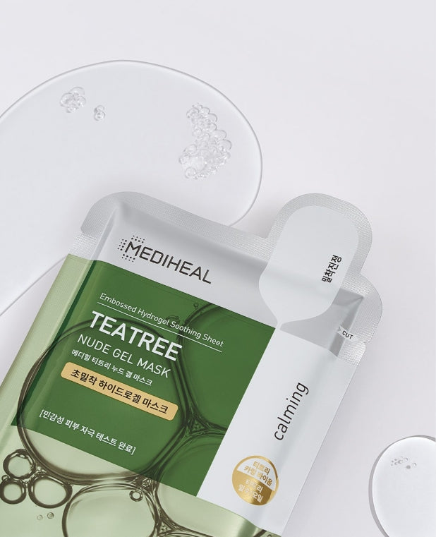 20 x MEDIHEAL Teatree Nude Gel Mask from Korea