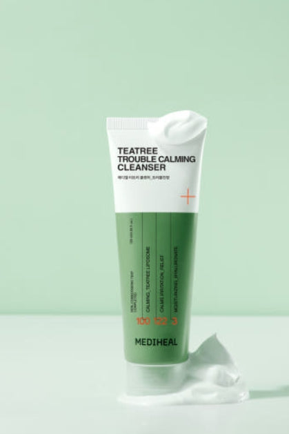 MEDIHEAL Teatree Trouble Calming Cleanser 120ml from Korea