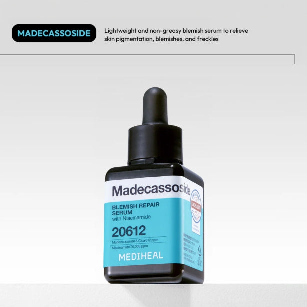 MEDIHEAL Madecassoside Blemish Repair Serum 40ml from Korea