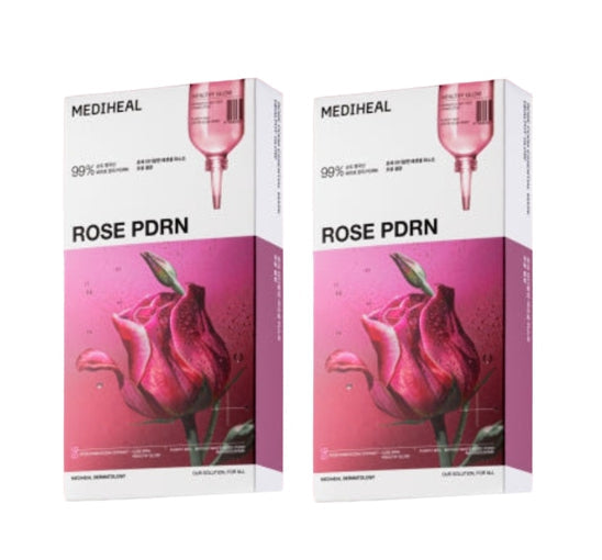 20 x MEDIHEAL Rose PDRN Essential Mask Healthy Glow from Korea