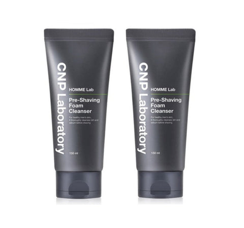 2 x [MEN] CNP Laboratory HOMME Lab Pre-Shaving Foam Cleanser 150ml from Korea