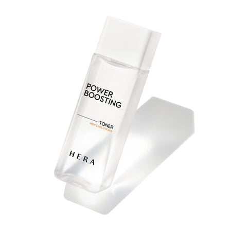 HERA Power Boosting Toner with lightweight, hydrating formula to prep and energize skin for better skincare absorption
