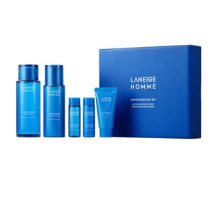 [MEN] LANEIGE Homme Active Water Special Set (5 Items) from Korea