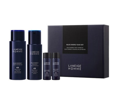 [MEN] LANEIGE Homme Blue Energy EX Duo Set (4 Items)