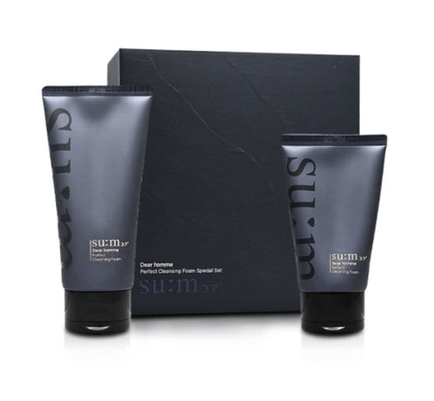 [MEN] Su:m37 Dear Homme Perfect Cleansing Foam July 2025 Set (2 Items) from Korea