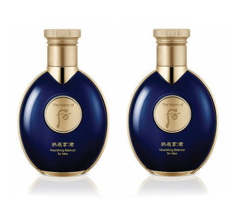 2 x [MEN] The History of Whoo Gongjinhyang:Kun Jayang Nourishing Balancer 140ml from Korea