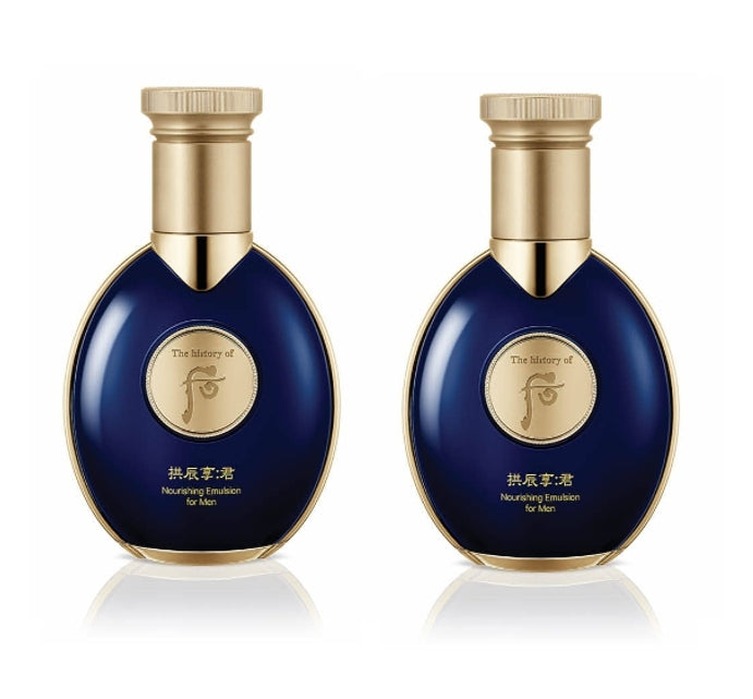 2 x [MEN] The History of Whoo Gongjinhyang:Kun Jayang Nourishing Emulsion 100ml from Korea