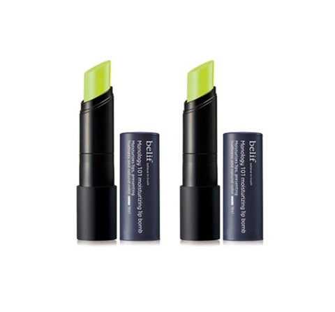 2 x [MEN] belif Manology 101 Moisturizing Lip Bomb 4g from Korea