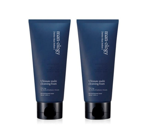 2 x [MEN] belif Manology Ultimate Multi Cleansing Foam 160ml from Korea