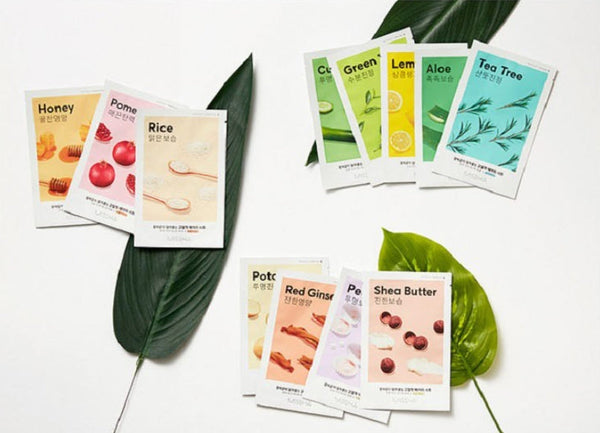 10 x MISSHA Airy Fit Sheet Mask Cucumber - Hydrating K‑Beauty Mask from Korea