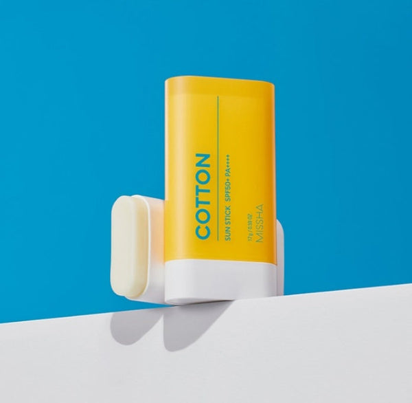 2 x MISSHA All Around Safe Block Cotton Sun Stick 17g SPF50+ PA++++  from Korea