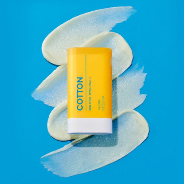 2 x MISSHA All Around Safe Block Cotton Sun Stick 17g SPF50+ PA++++  from Korea