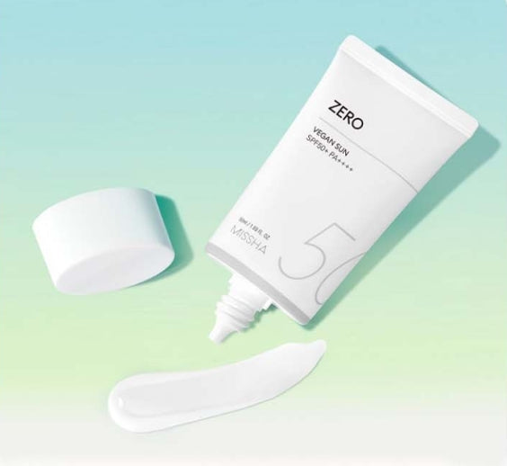 MISSHA All Around Safe Block Zero Sun Cream 50ml SPF50+ PA++++ from Korea