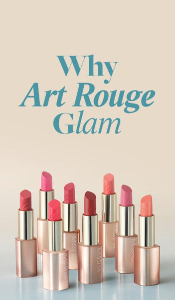 MISSHA Art Rouge Glam (Classic Coral) - Coral‑Pink Lipstick, K‑Beauty Lip Color from Korea