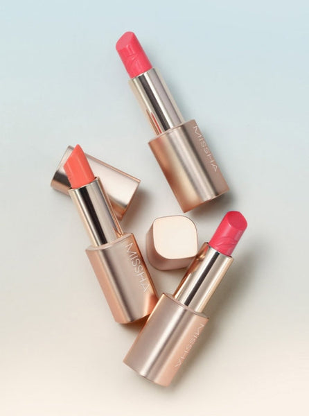 MISSHA Art Rouge Glam (Peony Garden) - Rosy Pink Lipstick, K‑Beauty Lip Color from Korea
