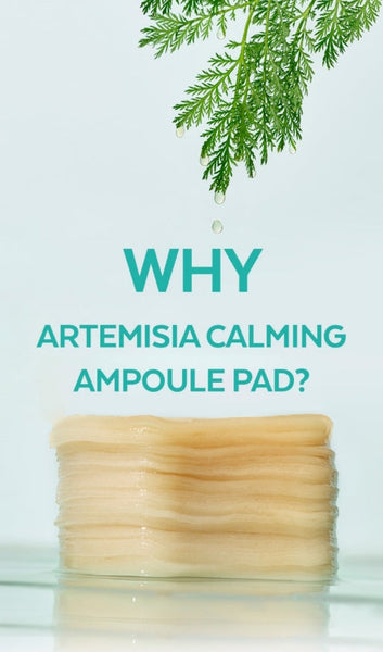 2 x MISSHA Artemisia Calming Ampoule Pads 225ml(50 Pads) - Fermented Soothing Pads from Korea