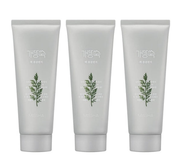 3 x MISSHA Artemisia Pack Foam Cleanser 150ml from Korea by MISSHA