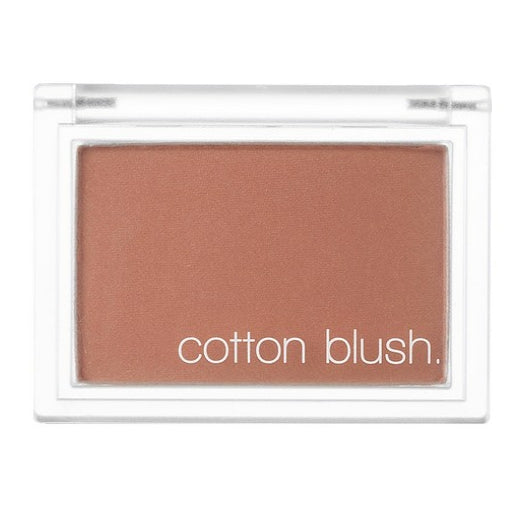 2 x MISSHA Cotton Blush 4g, Mama`s Camel Coat - Warm Neutral Powder Blush from Korea